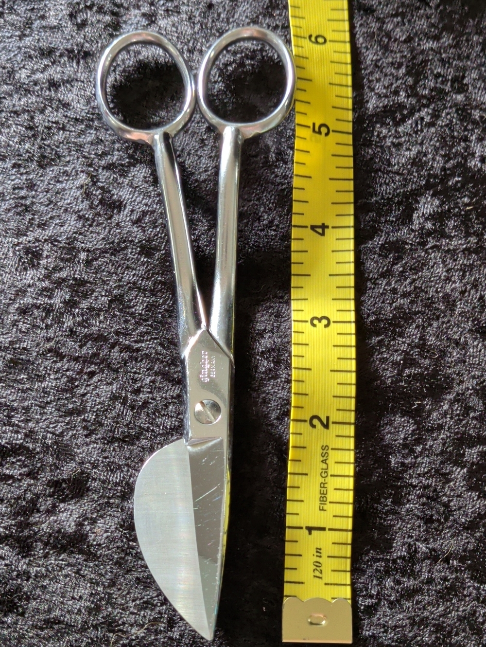 Gingher Applique Duckbill Scissors G-6R Close Trimming Shears  Sew Germany
